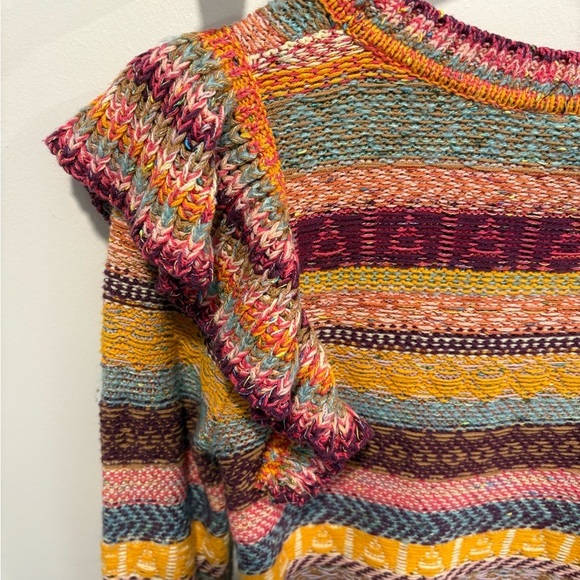 EUC-Pilcro Ruffled Sweater - Picture 4 of 8